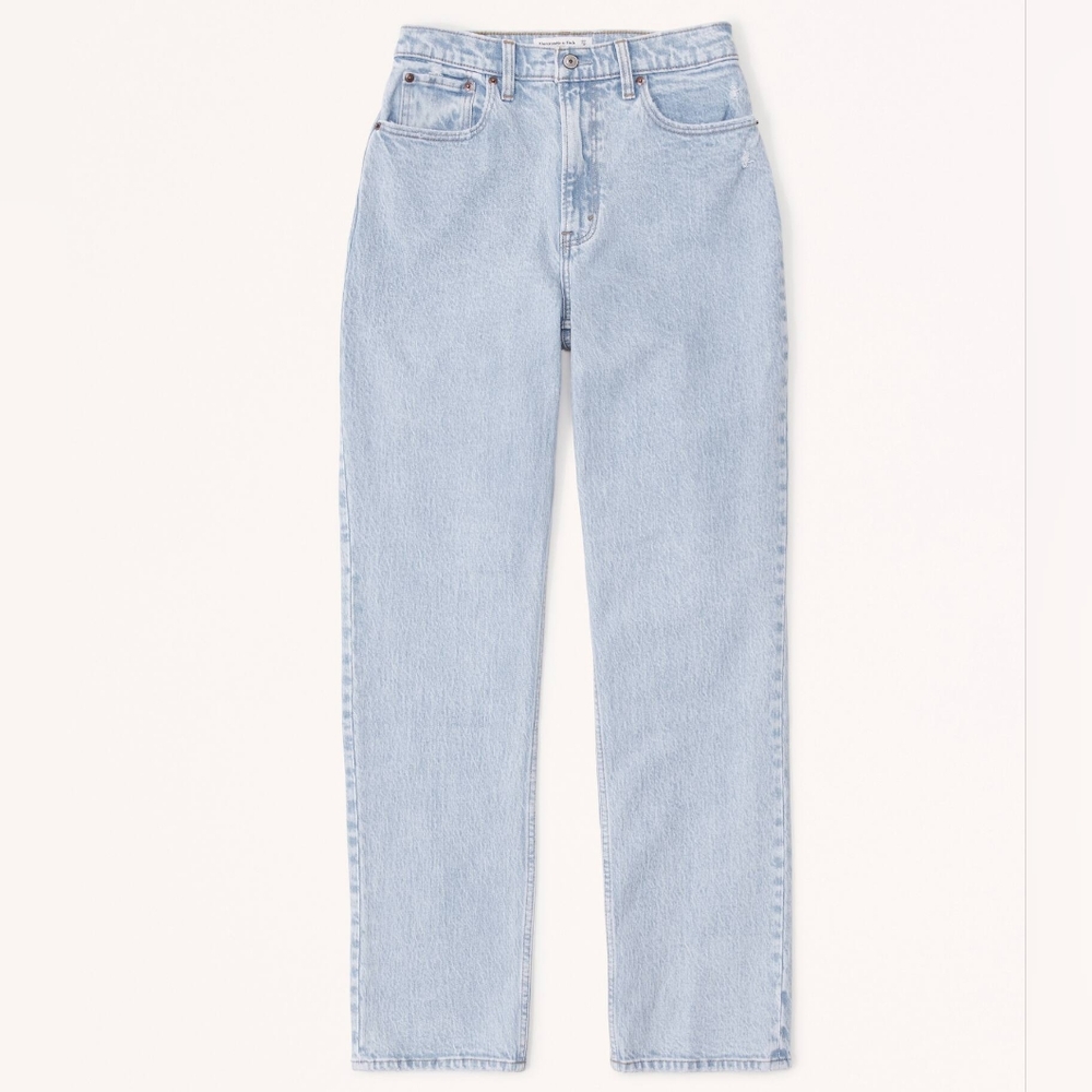Abercrombie Curve Love 90s Ultra High Rise Straight
